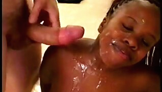 facial midget gang banged blowjob ebony